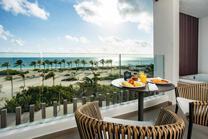 Oceanfront Junior Suites at Majestic Costa Mujeres